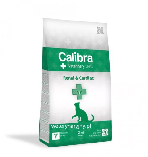 Calibra Veterinary Diets Cat Renal/Cardiac 2kg Calibra Veterinary Diets Cat Renal/Cardiac 2kg