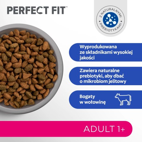 Perfect Fit™ - sucha karma pełnoporcjowa dla dorosłych kotów, bogata w wołowinę 7kg Perfect Fit™ - sucha karma pełnoporcjowa dla dorosłych kotów, bogata w wołowinę 7kg