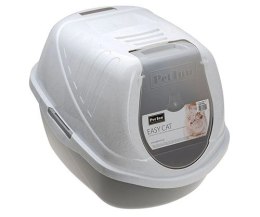 AQUAEL Toaleta Z Filtrem Pet Inn 54x40x40cm Szara