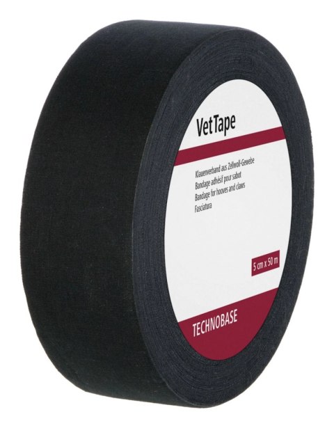 Kerbl Bandaż Do Racic VetTape Samoprzylepny Czarny 50m Kerbl Bandaż Do Racic VetTape Samoprzylepny Czarny 50m