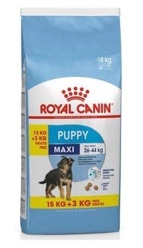 ROYAL CANIN Maxi Puppy 15kg + 3kg ROYAL CANIN Maxi Puppy 15kg + 3kg