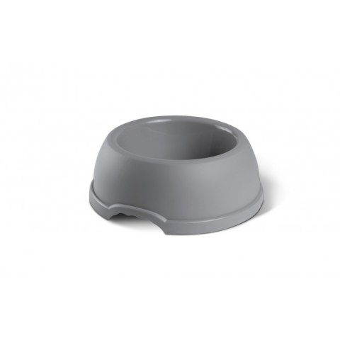 Miska plastikowa dla psów i kotów XS, 0,25L, szara, śr. 15cm Miska plastikowa dla psów i kotów XS, 0,25L, szara, śr. 15cm
