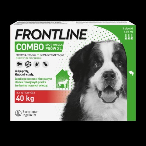 FRONTLINE Combo Spot-On Dla Psów 3x4,02ml FRONTLINE Combo Spot-On Dla Psów 3x4,02ml