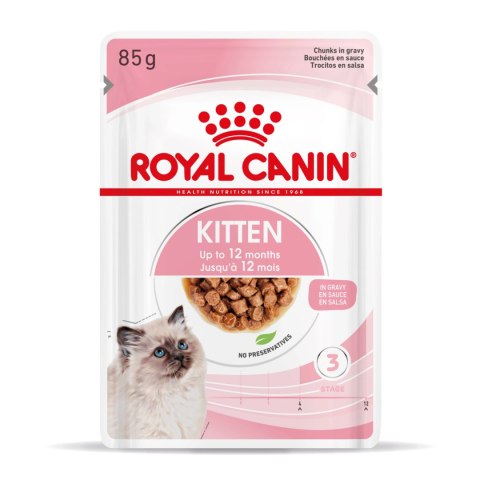 ROYAL CANIN Kitten Instinctive W Sosie 12x85g ROYAL CANIN Kitten Instinctive W Sosie 12x85g