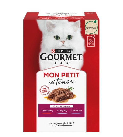GOURMET Mon Petit Mięsne Fileciki 6x50g GOURMET Mon Petit Mięsne Fileciki 6x50g