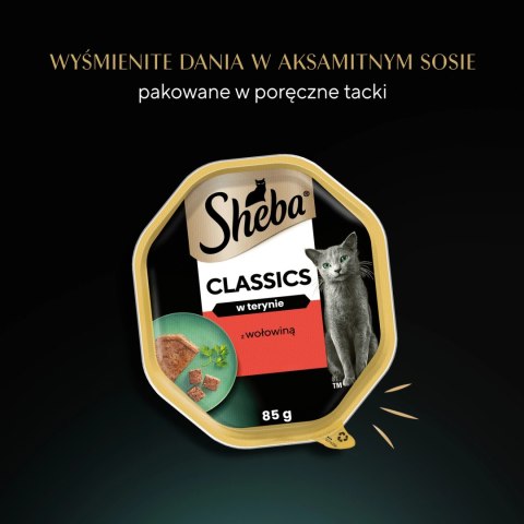Sheba Classics Z Wołowiną 85g Sheba Classics Z Wołowiną 85g