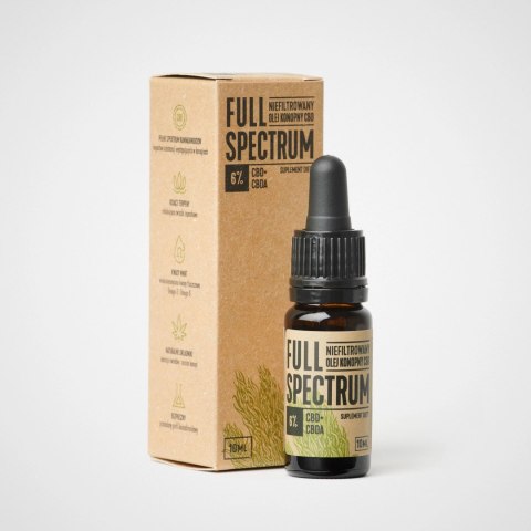Cosma Cannabis Full Spectrum Niefiltrowany Olejek CBD+CBDA 6% Dla Ludzi 10ml Cosma Cannabis Full Spectrum Niefiltrowany Olejek CBD+CBDA 6% Dla Ludzi 10ml